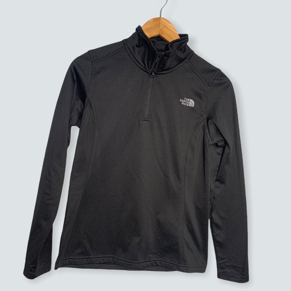 The North Face black long sleeves pullover top S - Picture 2 of 4